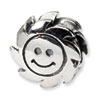 Reflection Beads Sterling Silver Smiling Sun Bead
