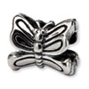 Reflection Beads Sterling Silver Butterfly Bead