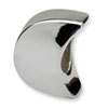 Reflection Beads Sterling Silver Moon Bead