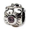 Reflection Beads Sterling Silver Multicolor CZ Bead