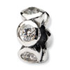 Reflection Beads Sterling Silver CZ Bead