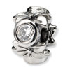 Reflection Beads Sterling Silver CZ Bead