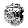 Reflection Beads Sterling Silver CZ Bead