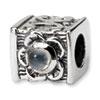 Reflection Beads Sterling Silver Moonstone Bead