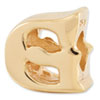 Reflection Beads Sterling Silver and Gold-plated Letter G Bead