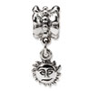 Reflection Beads Sterling Silver Sun Dangle Bead