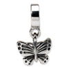 Reflection Beads Sterling Silver Butterfly Dangle Bead