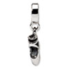 Reflection Beads Sterling Silver Ballet Slipper Dangle Bead