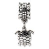 Reflection Beads Sterling Silver Turtle Dangle Bead