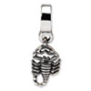 Reflection Beads Sterling Silver Scorpion Dangle Bead