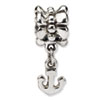 Reflection Beads Sterling Silver Anchor Dangle Bead