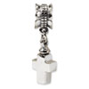 Reflection Beads Sterling Silver Cross Ash Dangle Bead