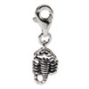 Reflection Beads Sterling Silver Scorpion Click-on for Bead