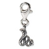 Reflection Beads Sterling Silver Snake Click-on for Bead