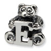 Reflection Beads Sterling Silver Kids Letter E Bead