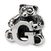 Reflection Beads Sterling Silver Kids Letter G Bead