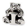 Reflection Beads Sterling Silver Kids Letter I Bead
