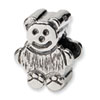 Reflection Beads Sterling Silver Kids Bear Bead