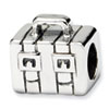 Reflection Beads Sterling Silver Kids Suitcase Bead