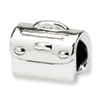Reflection Beads Sterling Silver Kids Floral Satchel Bead
