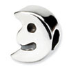 Reflection Beads Sterling Silver Kids Smiley Moon Bead