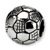 Reflection Beads Sterling Silver Kids Soccer Ball Bead