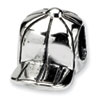 Reflection Beads Sterling Silver Kids Baseball Cap Bead
