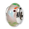 Reflection Beads Sterling Silver Kids Blue Bird Mur.Glass Bead