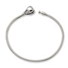 Reflection Beads Sterling Silver Kids Clasp Polished Bracelet