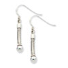 Reflection Beads Sterling Silver Medium Earring