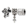 Reflection Beads Sterling Silver  Religious Boxed Bead Set