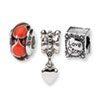 Reflection Beads Sterling Silver  Romance Boxed Bead Set