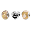 Reflection Beads Sterling Silver Pink Blushed Mom Boxed Bead Set