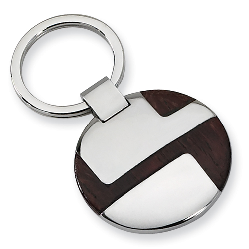 Chisel Stainless Steel Wood Key Chain Chisel Jewelry Contemporary