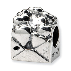 Reflection Beads Sterling Silver Kids Love Note Bead