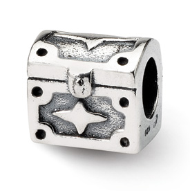 Reflection Beads Sterling Silver Hope Chest Bead