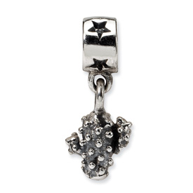 Reflection Beads Sterling Silver Kids Cactus Dangle Bead