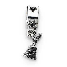 Reflection Beads Sterling Silver Broom Dangle Bead