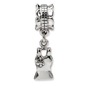 Reflection Beads Sterling Silver Tank Top Dangle Bead