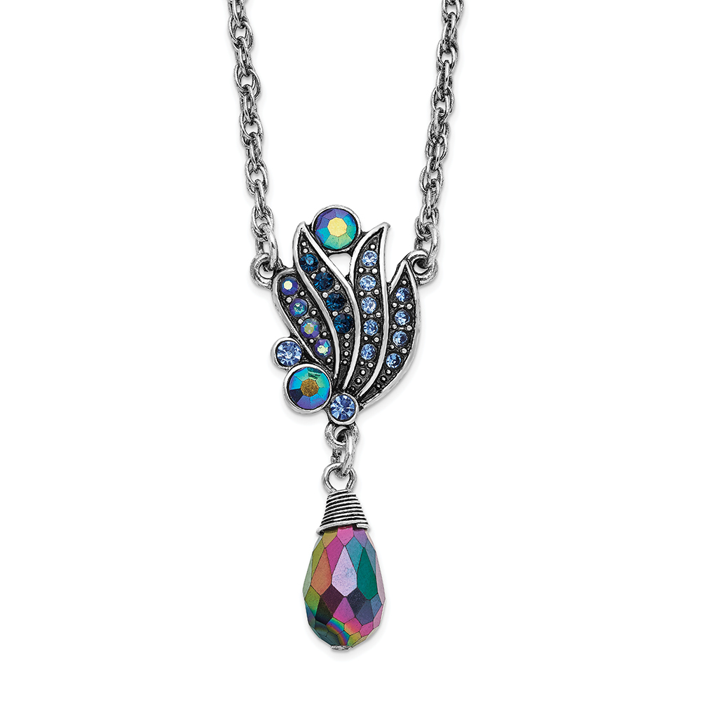 【2plan】24SS★ [LAN ARCHIVE] Water Stone Necklace Palestinian Watermelon Necklace | Women | Nominal