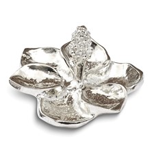 Pewter Tiny Gardens Magnolia Ringholder