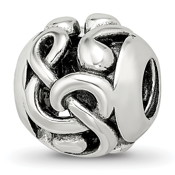 Jewelry Beads Themed Sterling Silver Reflections November Flower Bead