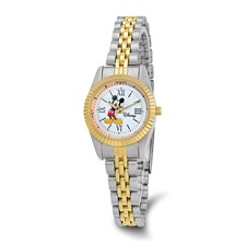 Disney Adult Size Two-tone Metal Mickey Mouse Watch  display picture 1
