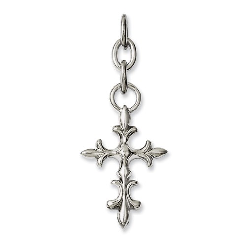 Chisel Stainless Steel Cross Interchangeable Charm Pendant