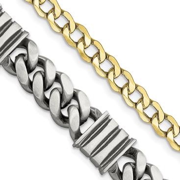Curb Chains - Quality Gold
