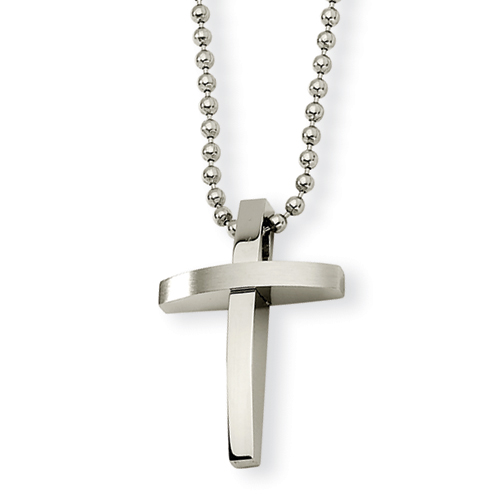 Chisel Stainless Steel Cross Pendant Necklace | Chisel Jewelry ...
