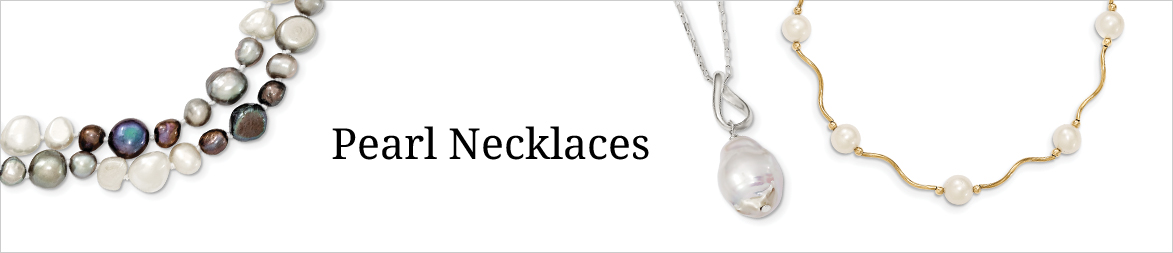 Jewelry Necklaces Pearls Sterling Silver Rhod-plated 7-8mm Pink FWC Pearl Necklace