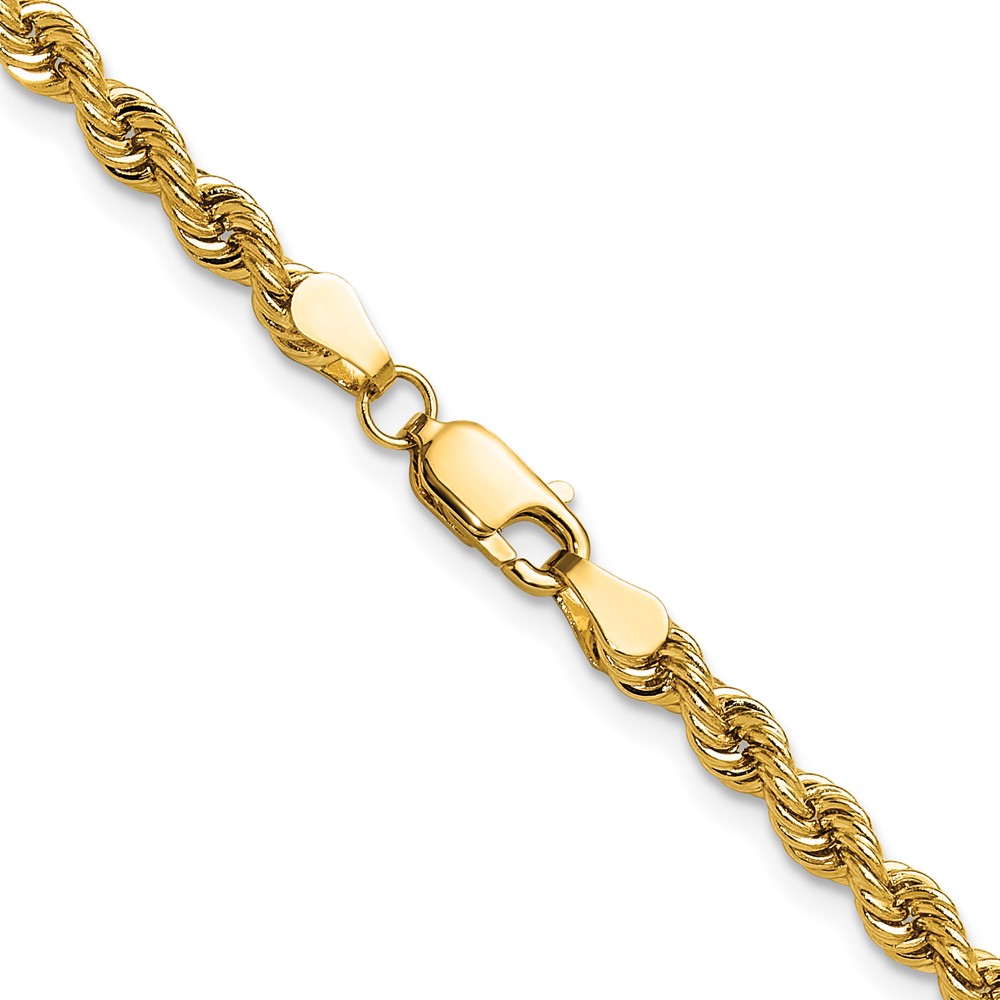 14k 3.8mm Regular Rope Chain (027S-22)