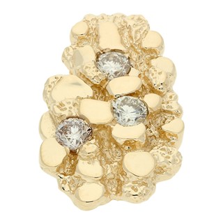 SS & GP IBGoodman CZ Nugget Pendant