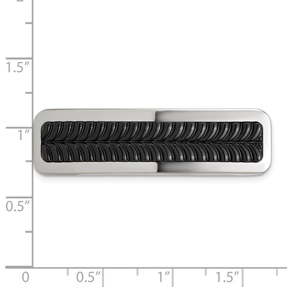 STEEL W/BLACK IP PLATE ELEMENT